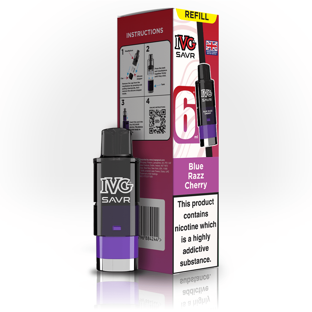 IVG SAVR PREFILLED POD - Super E - cig