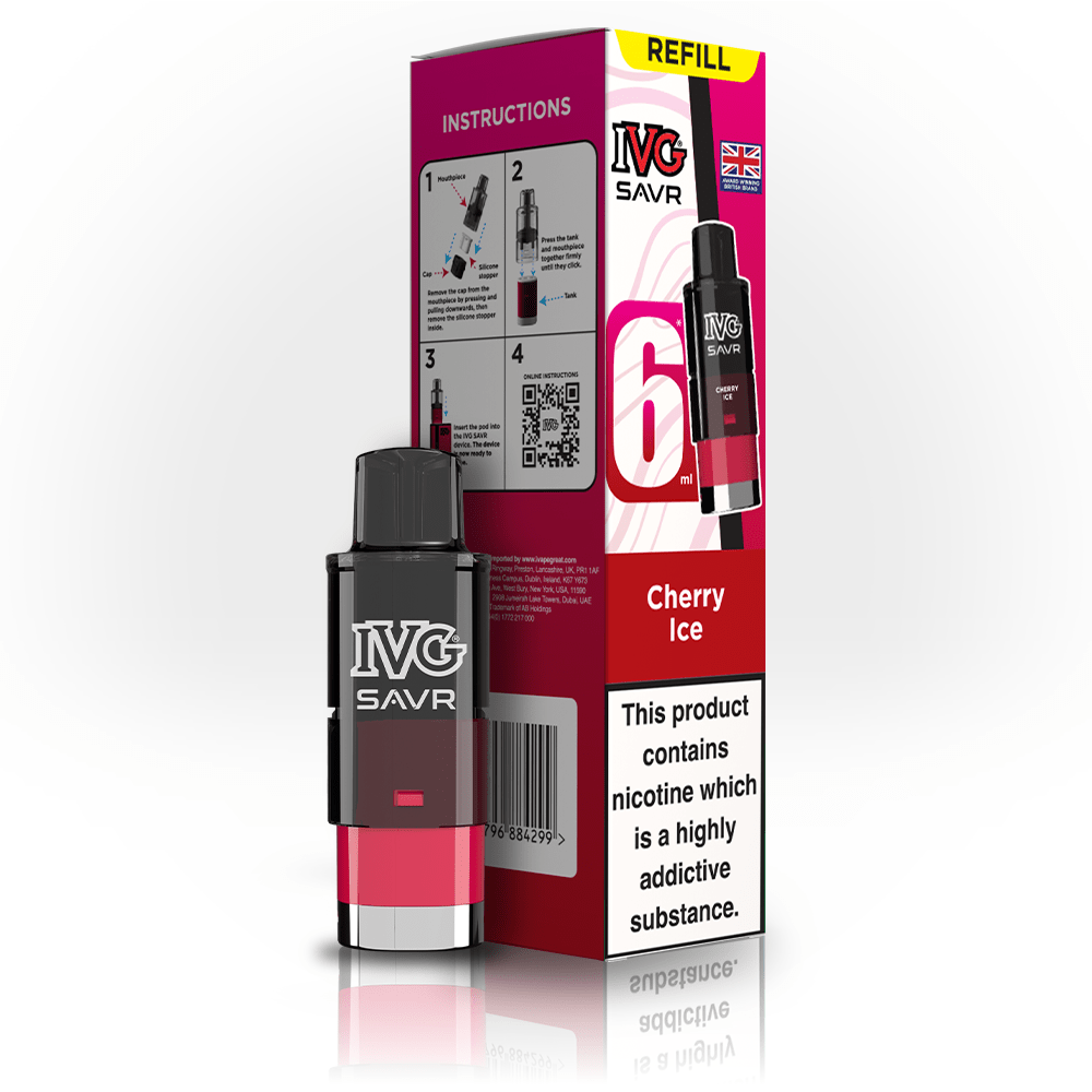 IVG SAVR PREFILLED POD - Super E - cig
