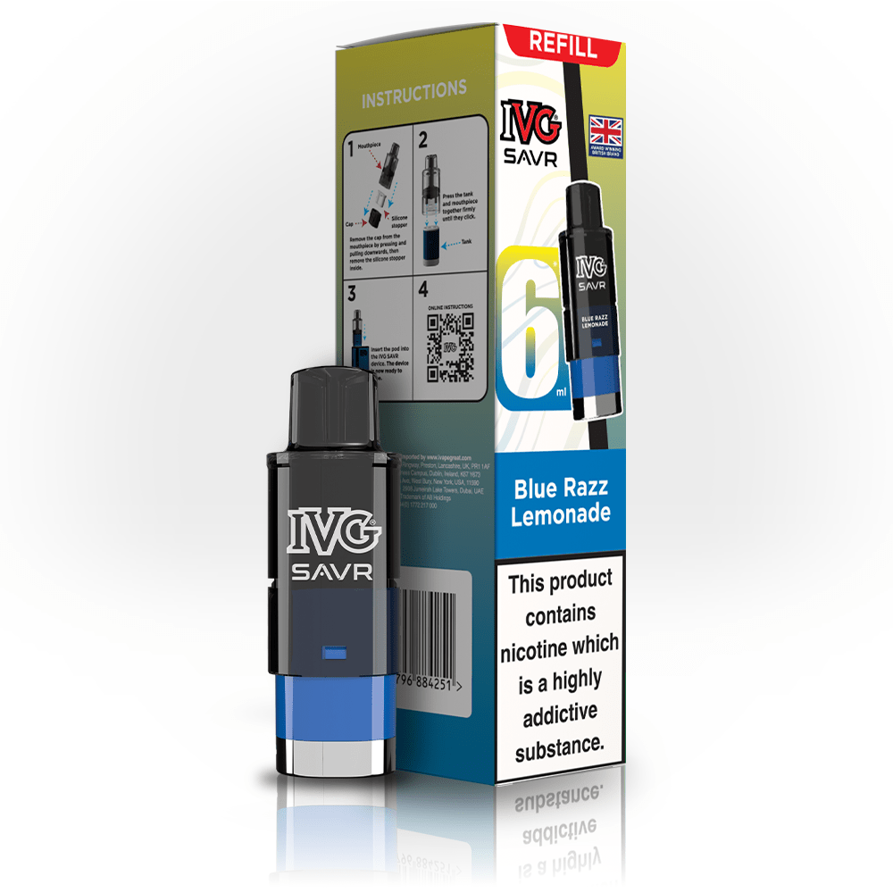 IVG SAVR PREFILLED POD - Super E - cig