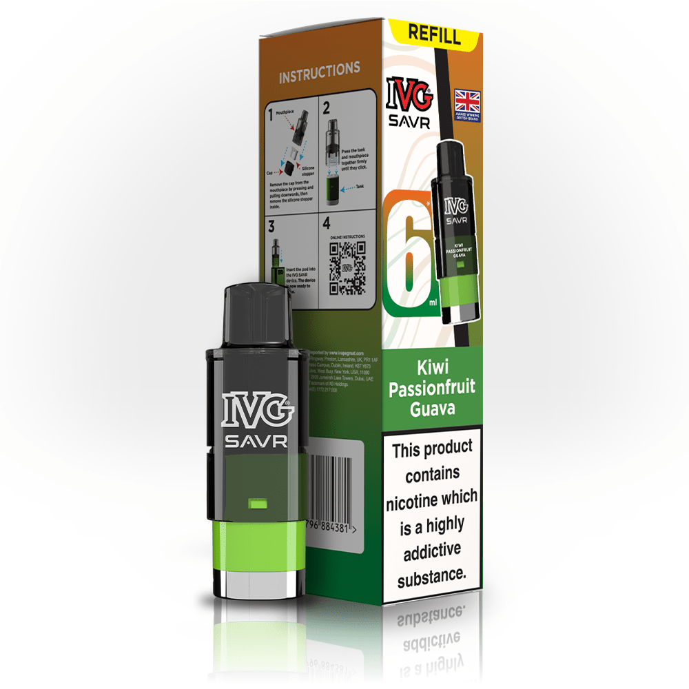 IVG SAVR PREFILLED POD - Super E - cig