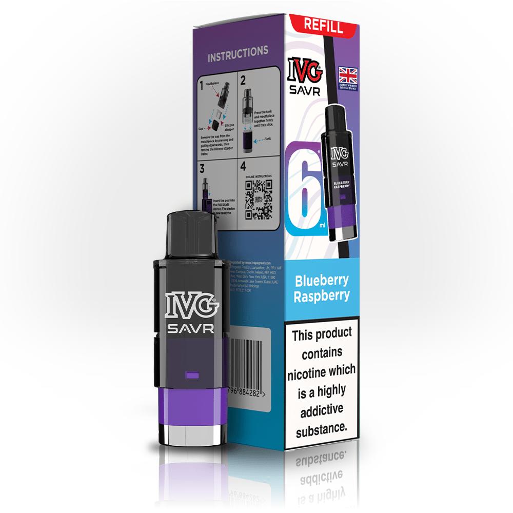 IVG SAVR PREFILLED POD - Super E - cig