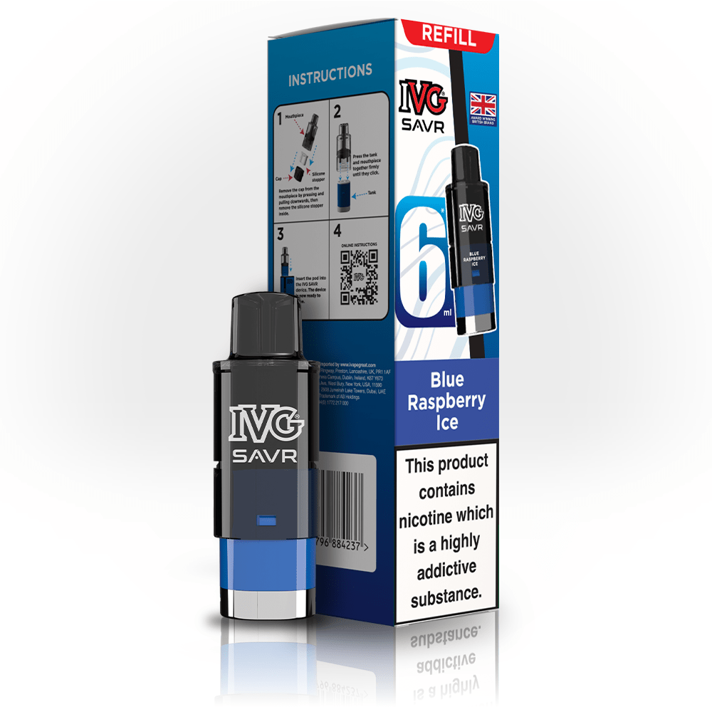 IVG SAVR PREFILLED POD - Super E - cig