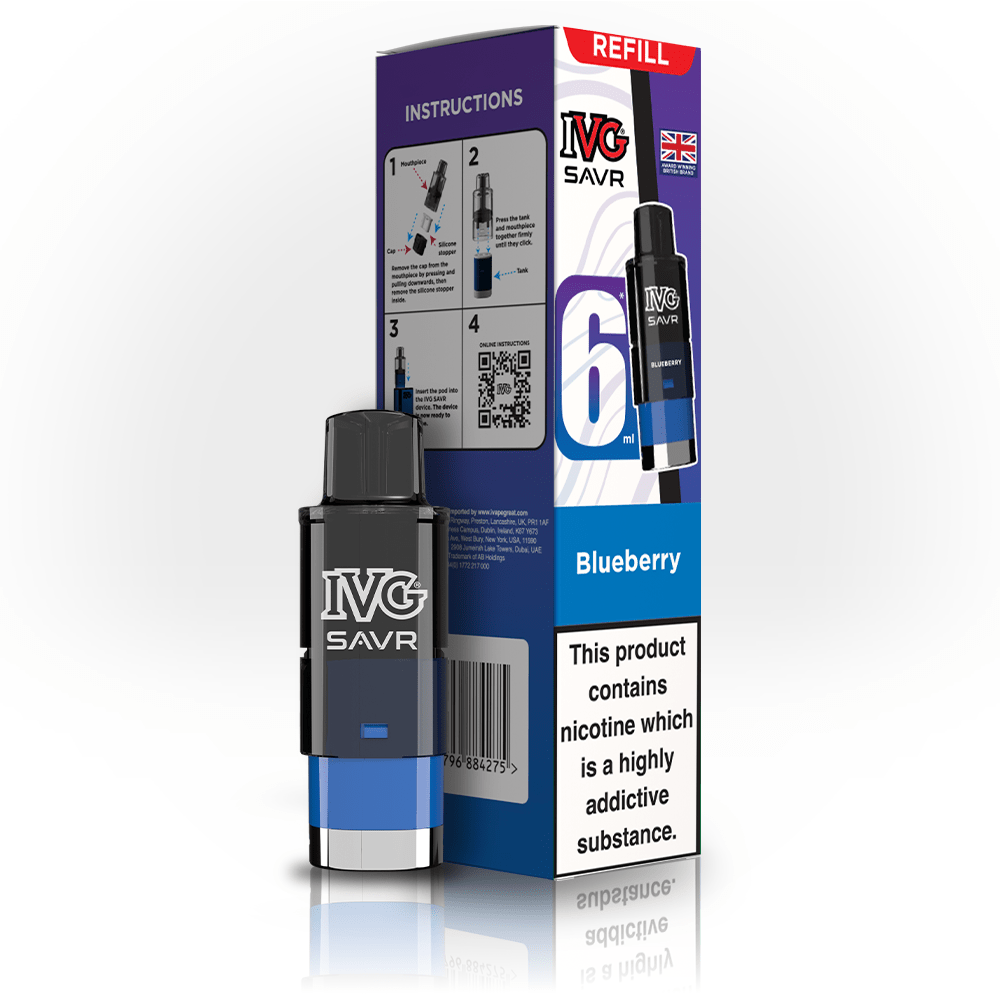 IVG SAVR PREFILLED POD - Super E - cig