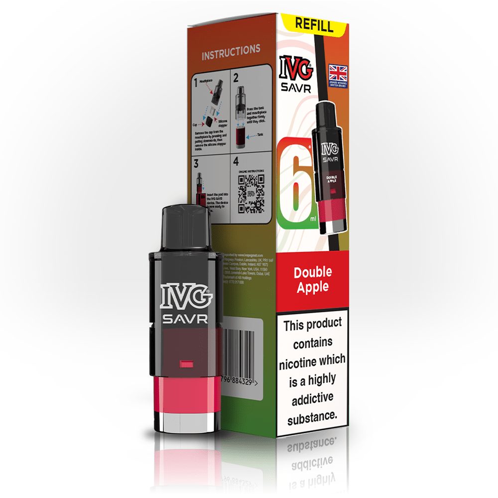 IVG SAVR PREFILLED POD - Super E - cig