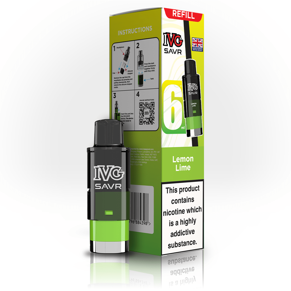 IVG SAVR PREFILLED POD - Super E - cig
