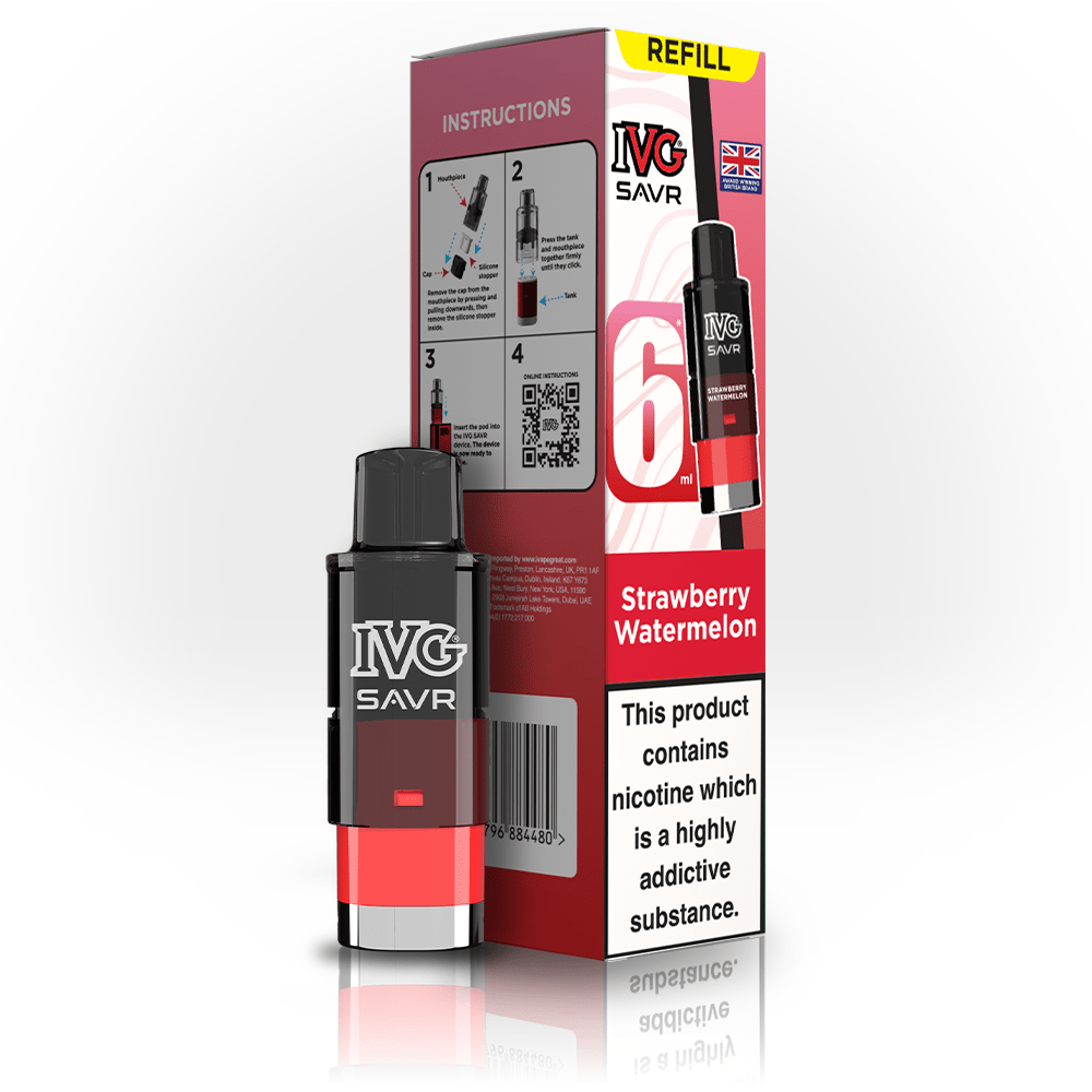 IVG SAVR PREFILLED POD - Super E - cig