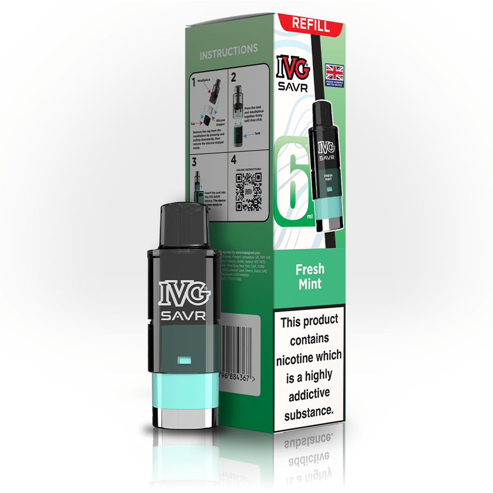 IVG SAVR PREFILLED POD - Super E - cig