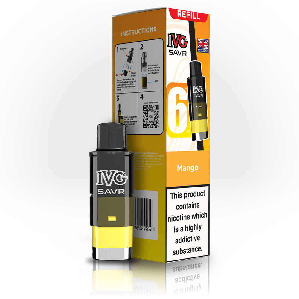 IVG SAVR PREFILLED POD - Super E - cig