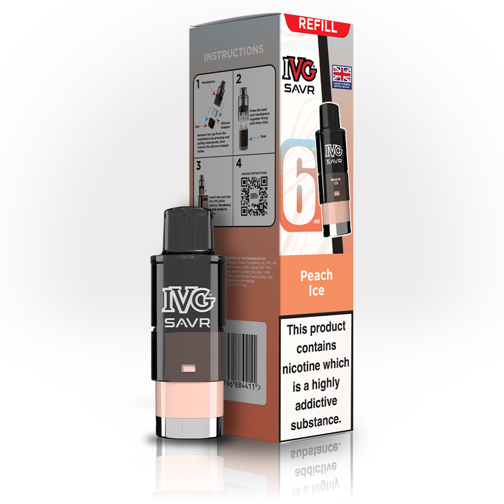 IVG SAVR PREFILLED POD - Super E - cig
