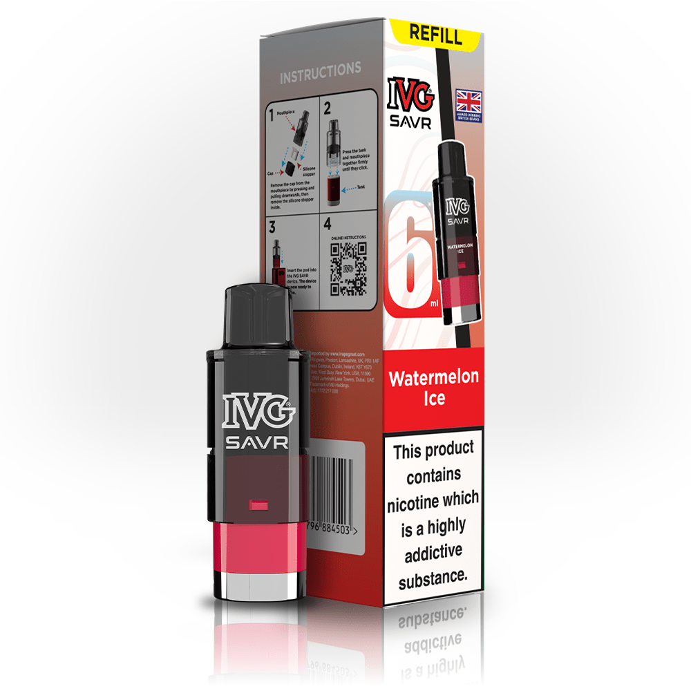 IVG SAVR PREFILLED POD - Super E - cig