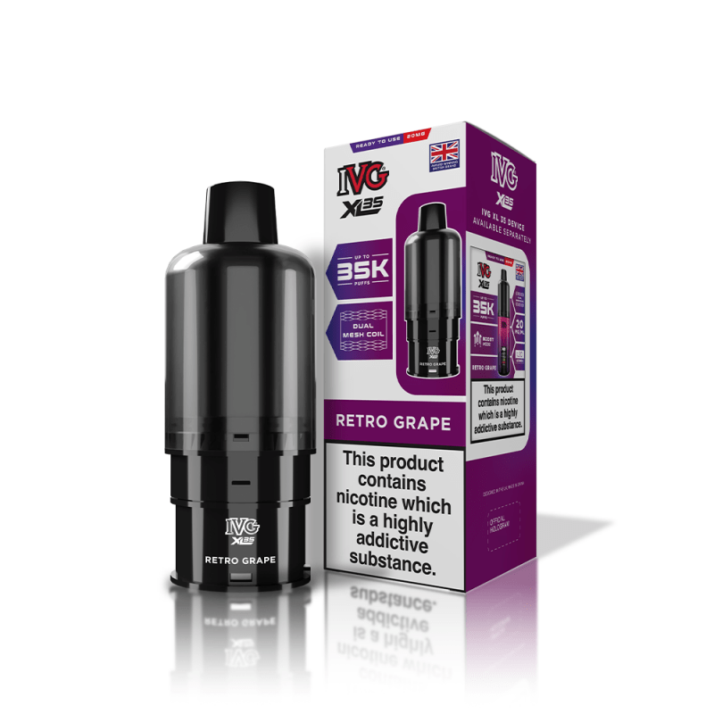 IVG XL35 PREFILLED POD - Super E - cig