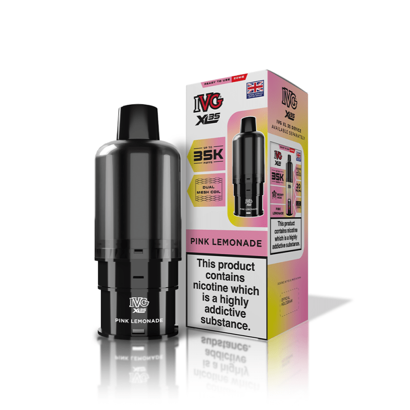 IVG XL35 PREFILLED POD - Super E - cig