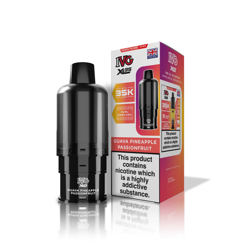 IVG XL35 PREFILLED POD - Super E - cig