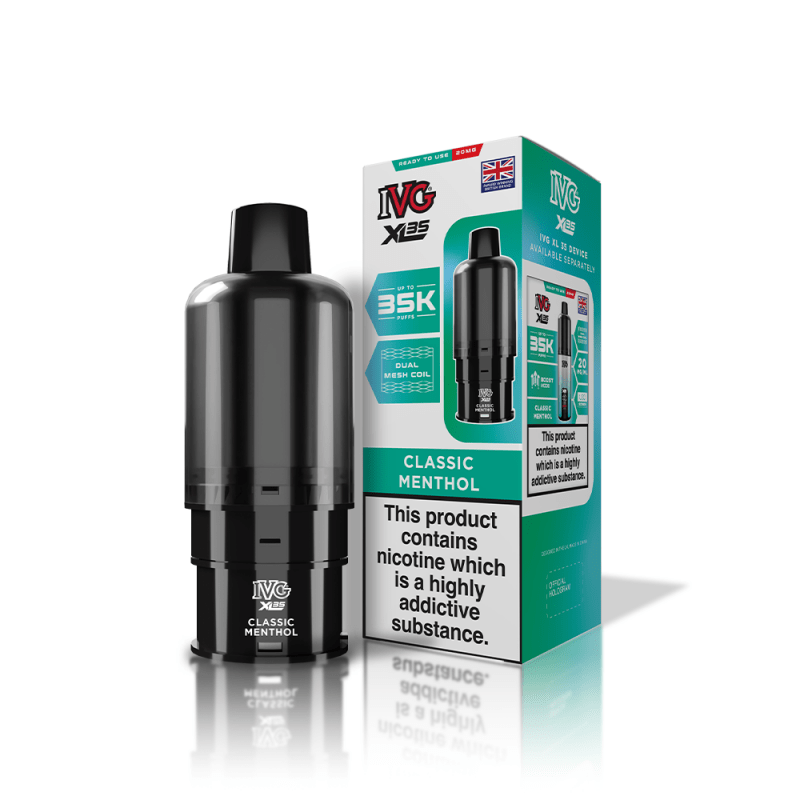 IVG XL35 PREFILLED POD - Super E - cig