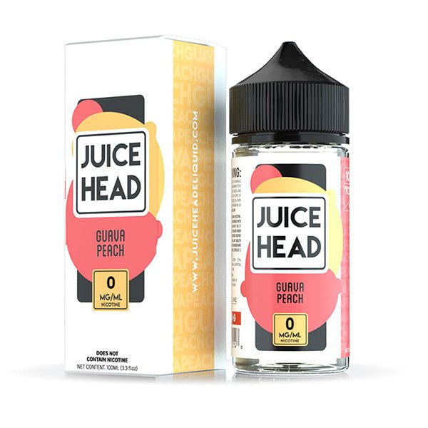 JUICE HEAD GUAVA PEACH 100ML SHORTFILL E - LIQUID - Super E - cig