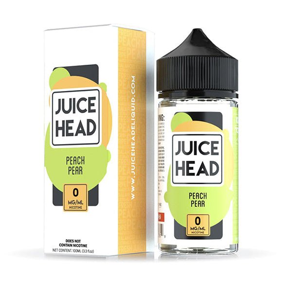 JUICE HEAD PEACH PEAR 100ML SHORTFILL E - LIQUID - Super E - cig