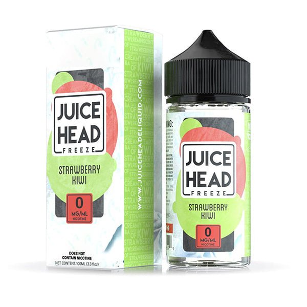 JUICE HEAD STRAWBERRY KIWI FREEZE 100ML SHORTFILL E - LIQUID - Super E - cig