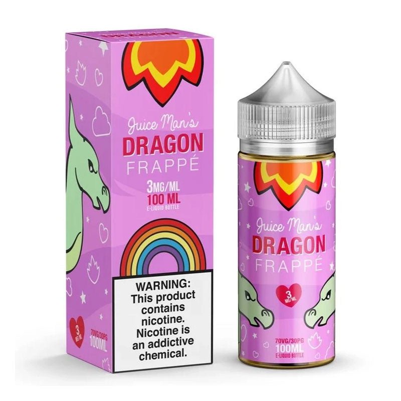 JUICE MAN - 80ML DRAGON FRAPPE - Super E-cig