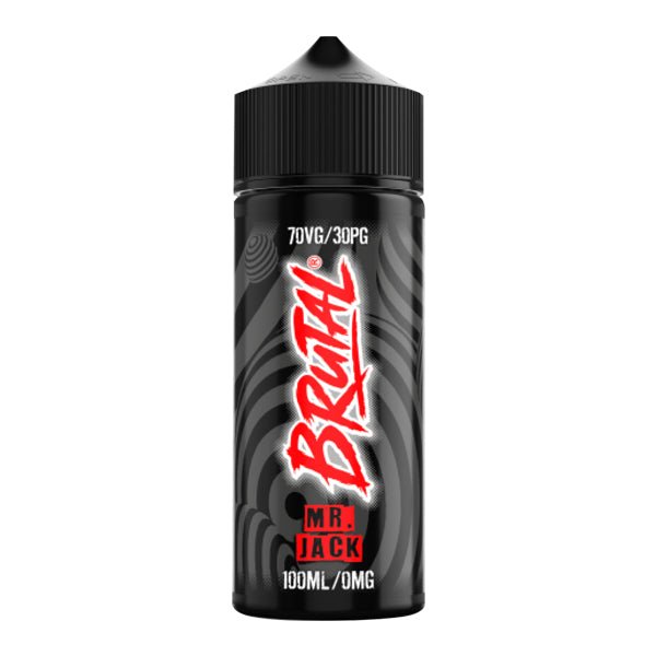 JUST JUICE - 100ML BRUTAL MR JACK 0MG SHORTFILL E LIQUID - Super E-cig