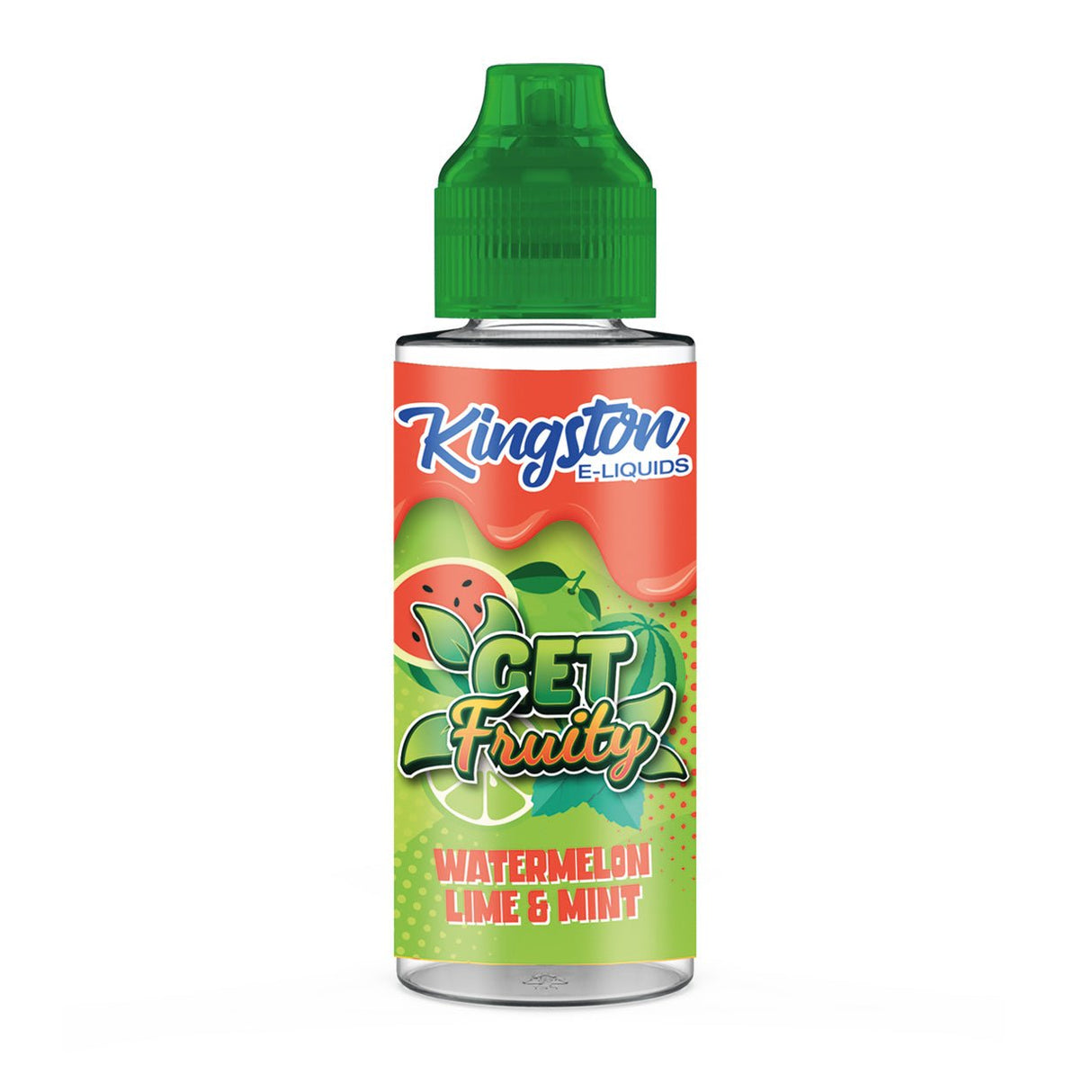 KINGSTON - 100ML GET FRUITY WATERMELON LIME & MINT 0MG SHORTFILL E LIQUID - Super E-cig