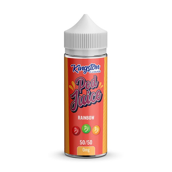 KINGSTON POD JUICE RAINBOW 100ML SHORTFILL E - LIQUID - Super E - cig
