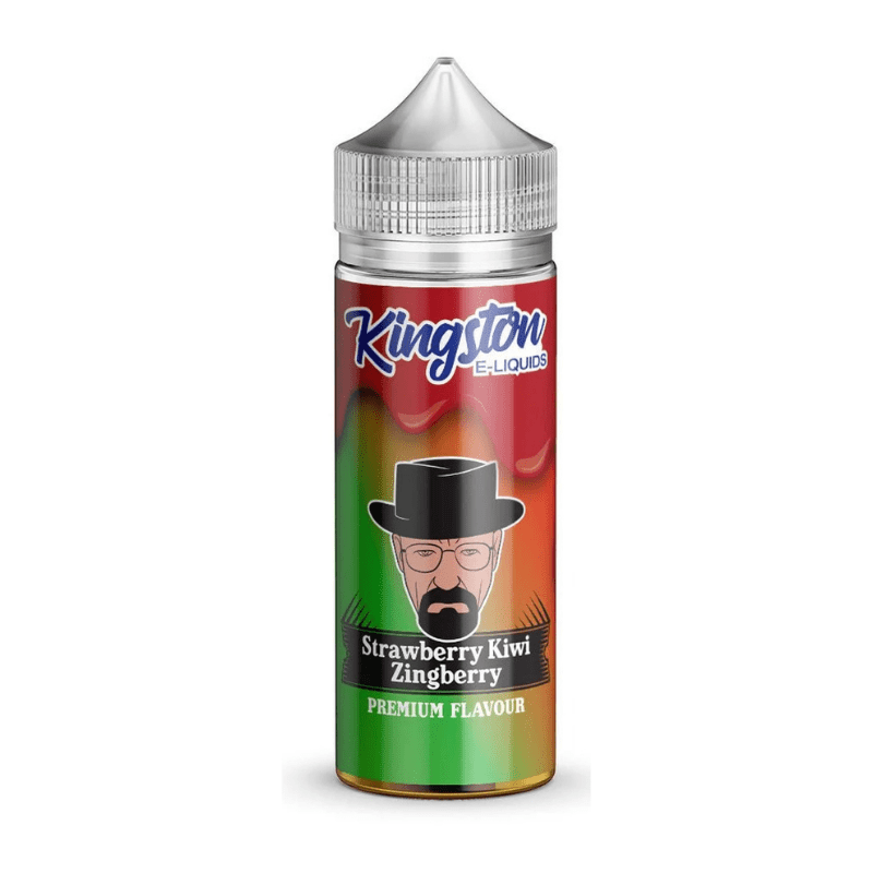KINGSTON STRAWBERRY KIWI ZINGBERRY 100ML SHORTFILL E - LIQUID - Super E - cig