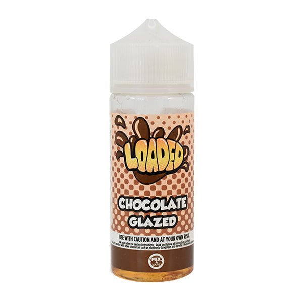 LOADED CHOCOLATE GLAZED 100ML SHORTFILL E - LIQUID - Super E - cig