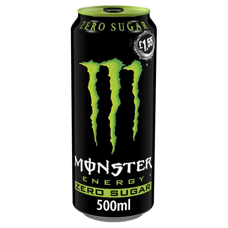 MONSTER ORIGINAL ZERO SUGAR 500ML - Super E - cig