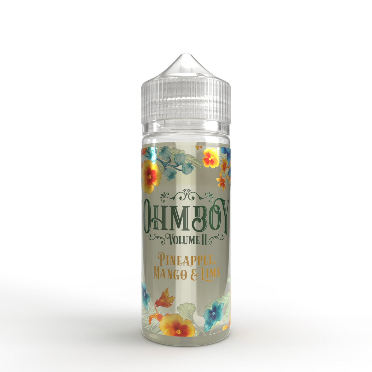 OHM BOY - 100ML PINEAPPLE MANGO & LIME 0MG SHORTFILL E LIQUID - Super E-cig