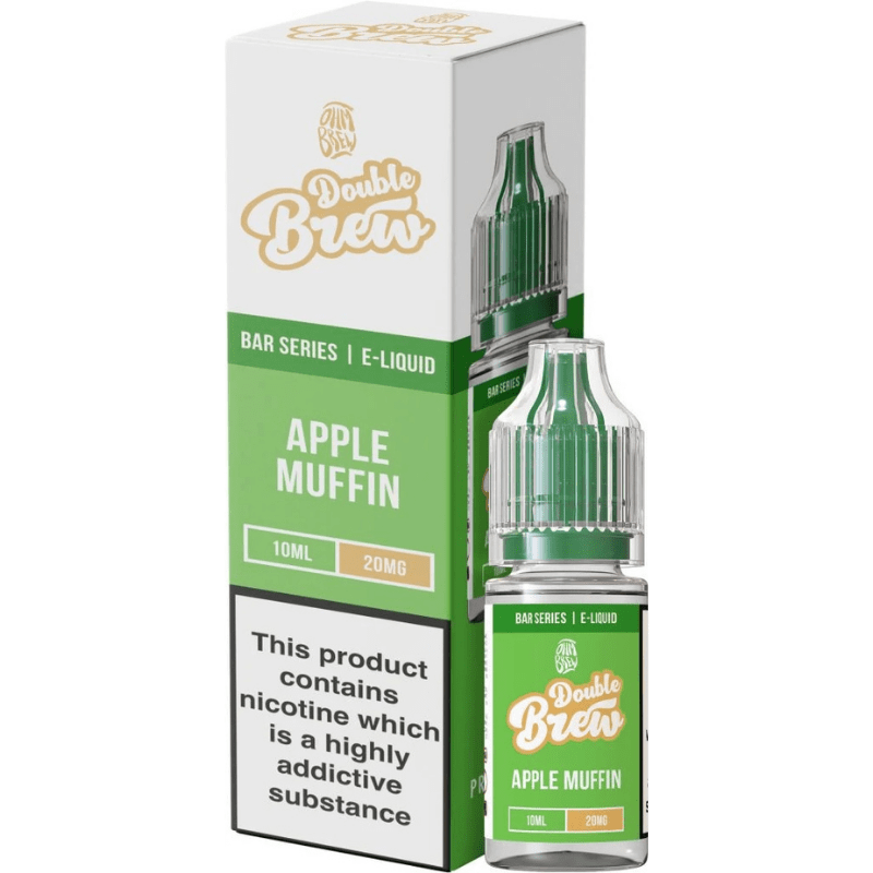 OHM BREW DOUBLE BREW APPLE MUFFIN 10ML NIC SALT E - LIQUID - Super E - cig