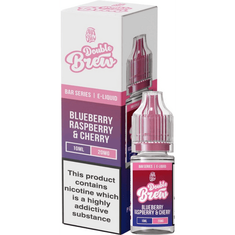 OHM BREW DOUBLE BREW BLUEBERRY RASPBERRY & CHERRY 10ML NIC SALT E - LIQUID - Super E - cig