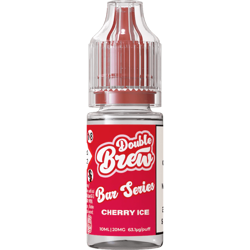 OHM BREW DOUBLE BREW CHERRY ICE 10ML NIC SALT E - LIQUID - Super E - cig