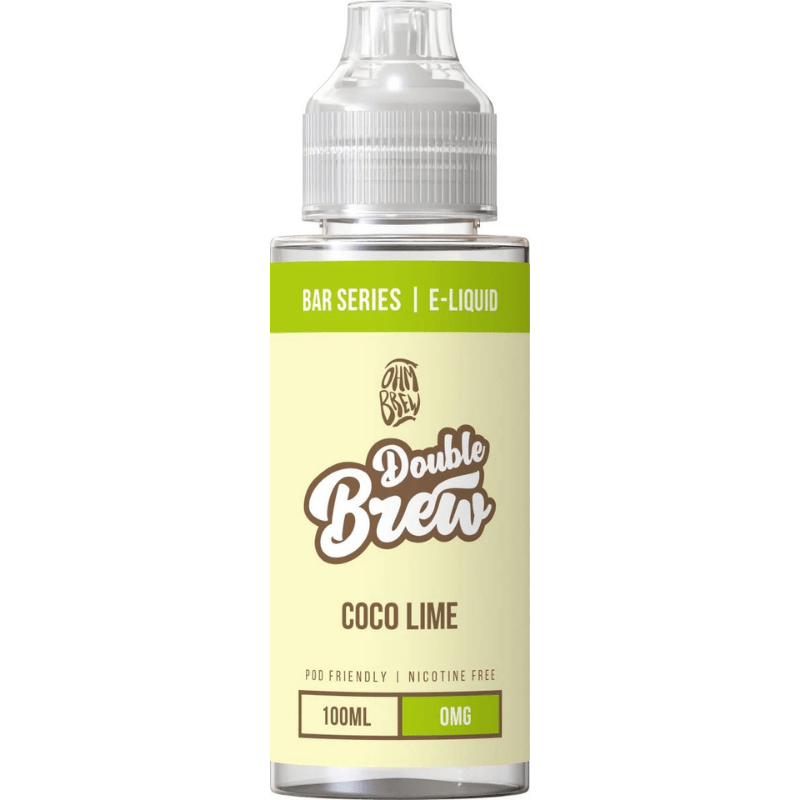 OHM BREW DOUBLE BREW COCO LIME 100ML SHORTFILL E - LIQUID - Super E - cig
