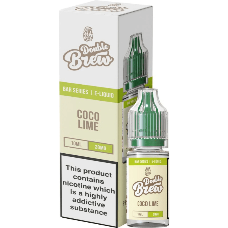 OHM BREW DOUBLE BREW COCO LIME 10ML NIC SALT E - LIQUID - Super E - cig