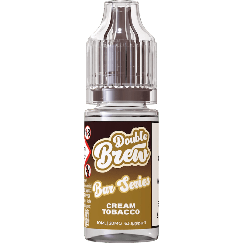 OHM BREW DOUBLE BREW CREAM TOBACCO 10ML NIC SALT E - LIQUID - Super E - cig