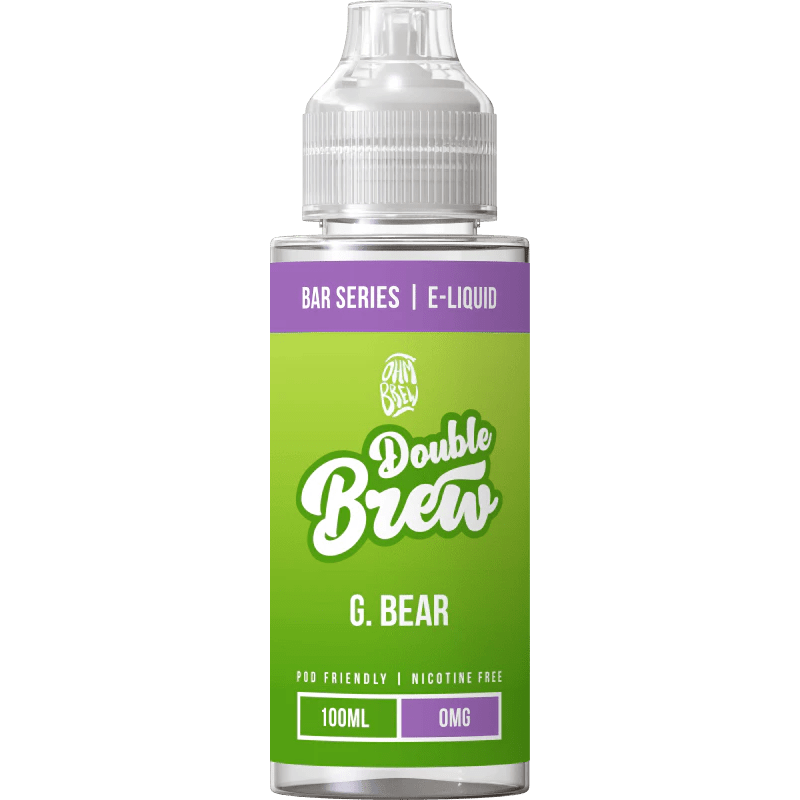 OHM BREW DOUBLE BREW G. BEAR 100ML SHORTFILL E - LIQUID - Super E - cig