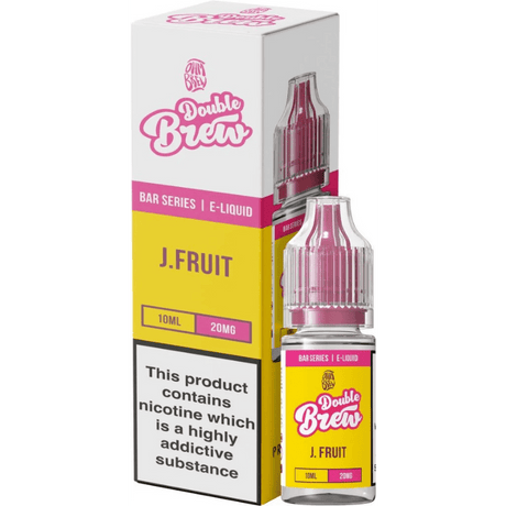 OHM BREW DOUBLE BREW J. FRUIT 10ML NIC SALT E - LIQUID - Super E - cig