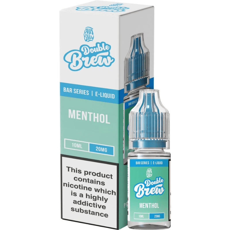 OHM BREW DOUBLE BREW MENTHOL 10ML NIC SALT E - LIQUID - Super E - cig