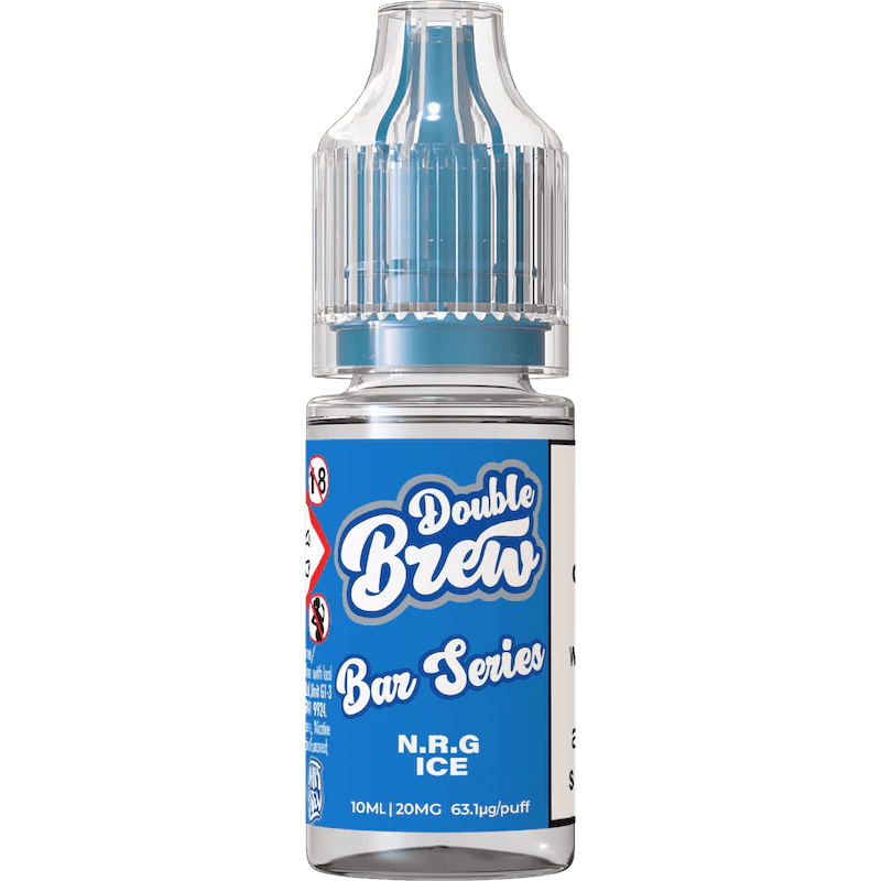 OHM BREW DOUBLE BREW N.R.G ICE 10ML NIC SALT E - LIQUID - Super E - cig