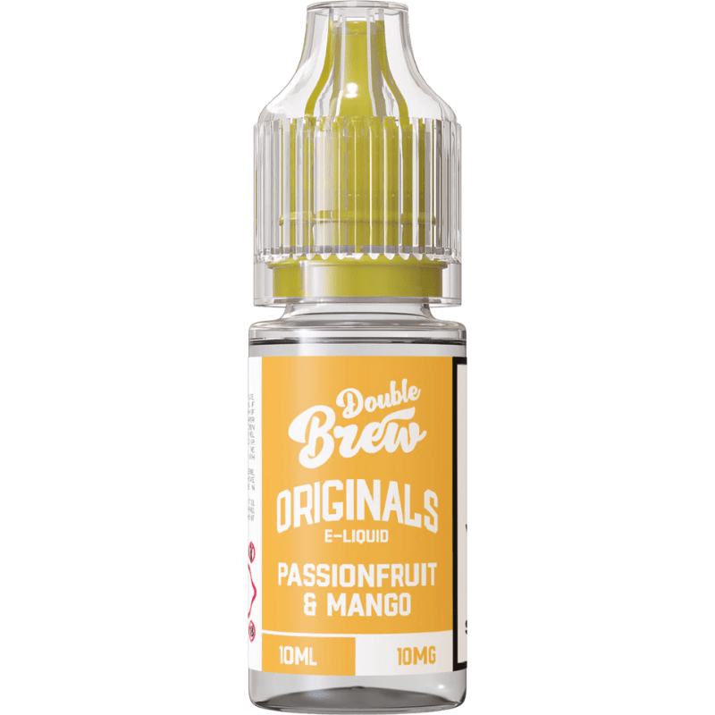 OHM BREW DOUBLE BREW ORIGINALS PASSIONFRUIT MANGO 10ML NIC SALT E - LIQUID - Super E - cig