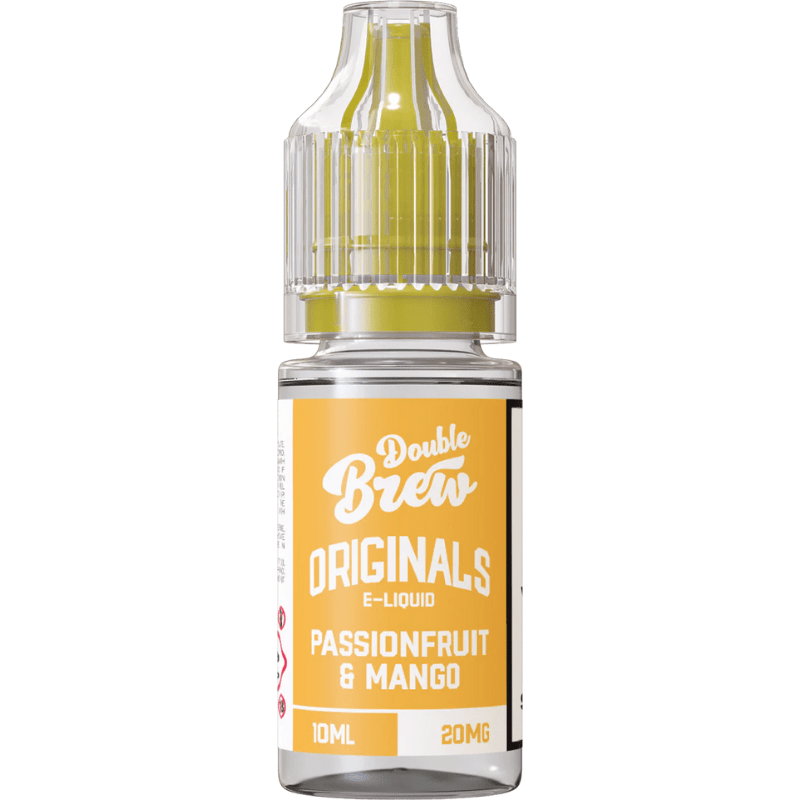 OHM BREW DOUBLE BREW ORIGINALS PASSIONFRUIT MANGO 10ML NIC SALT E - LIQUID - Super E - cig