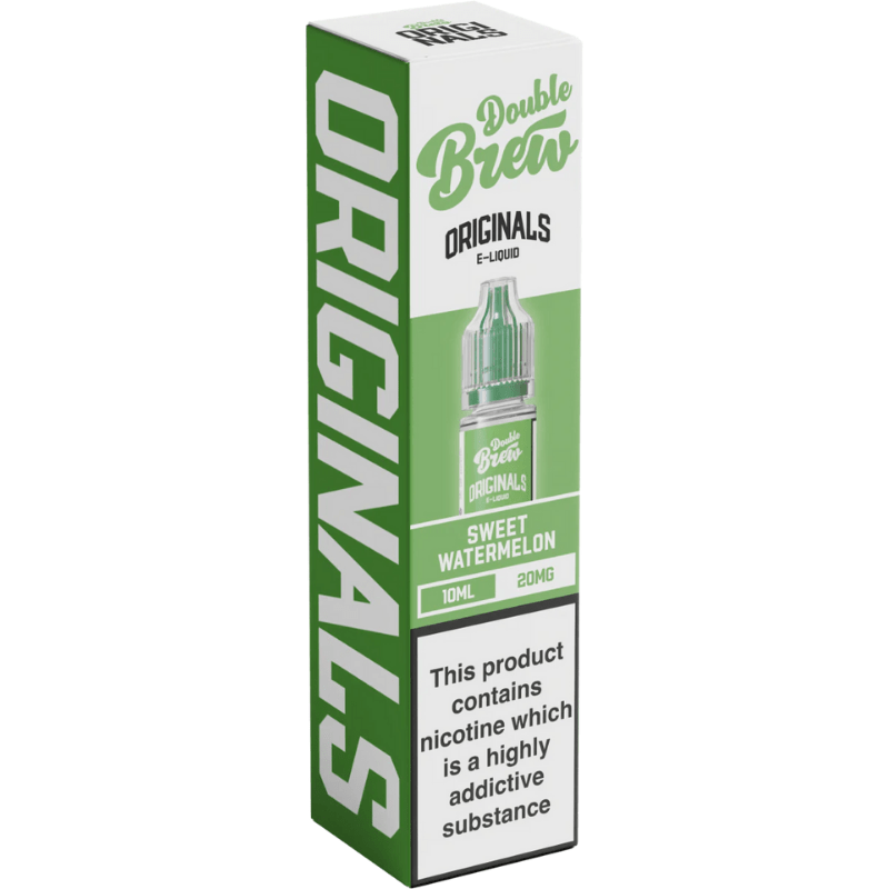 OHM BREW DOUBLE BREW ORIGINALS SWEET WATERMELON 10ML NIC SALT E - LIQUID - Super E - cig