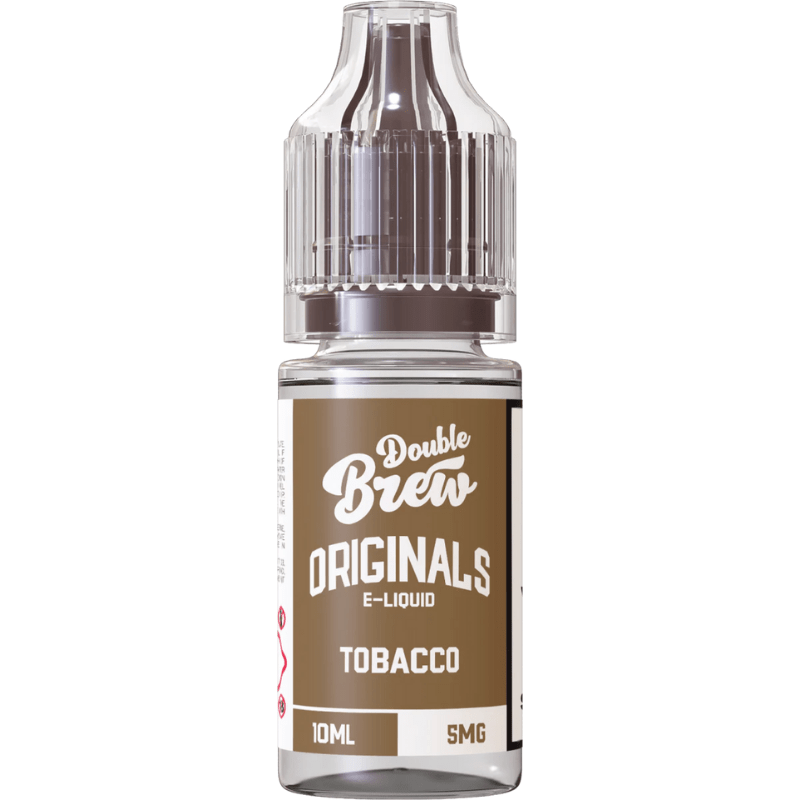 OHM BREW DOUBLE BREW ORIGINALS TOBACCO 10ML NIC SALT E - LIQUID - Super E - cig