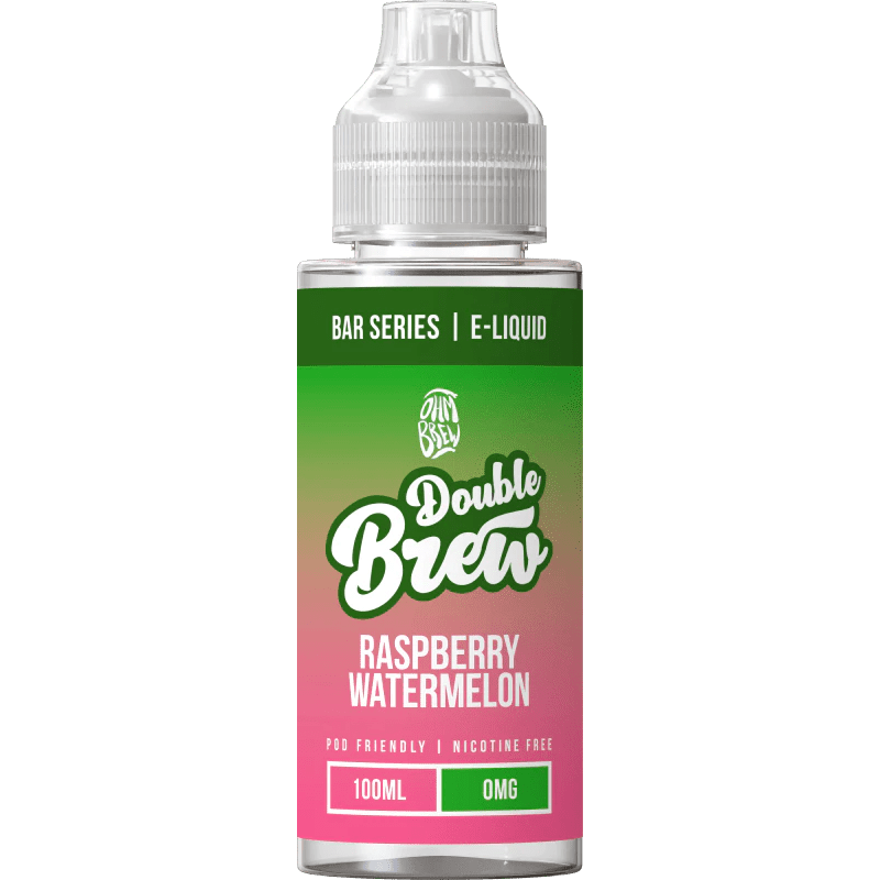 OHM BREW DOUBLE BREW RASPBERRY WATERMELON 100ML SHORTFILL E - LIQUID - Super E - cig