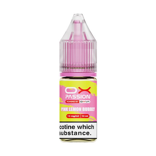 OX PASSION PINK LEMON BUBBLY 10ML NIC SALT E - LIQUID - Super E - cig