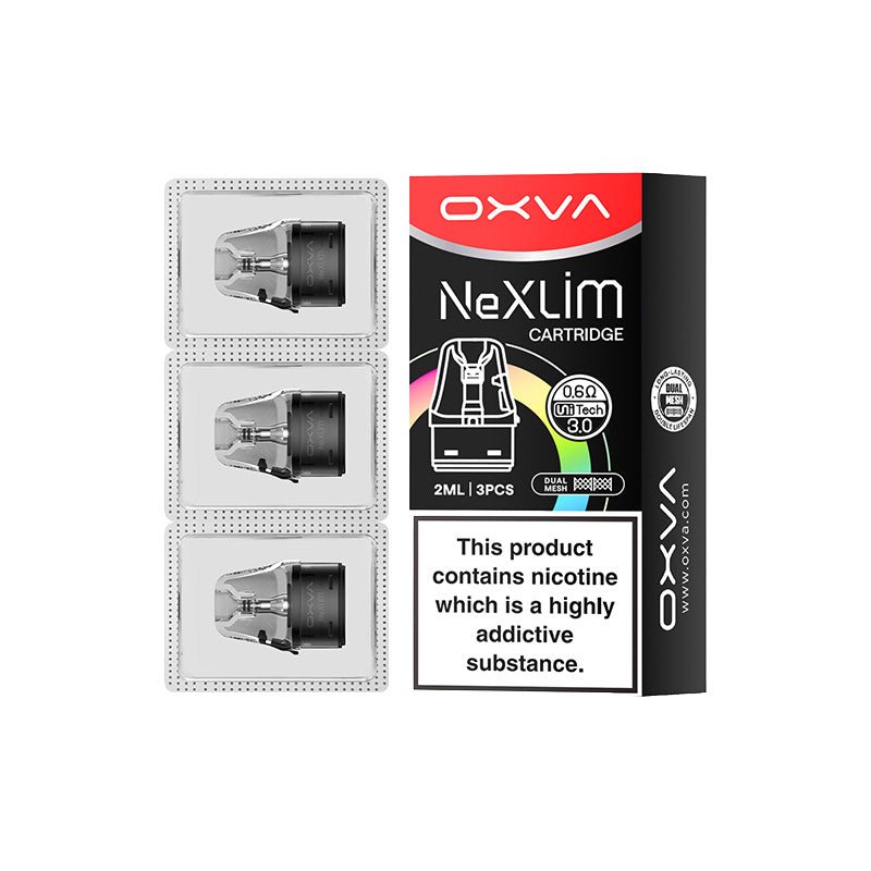 OXVA NEXLIM V2 UNITECH 3.0 REPLACEMENT PODS 3 PACK - 0.6 Ω