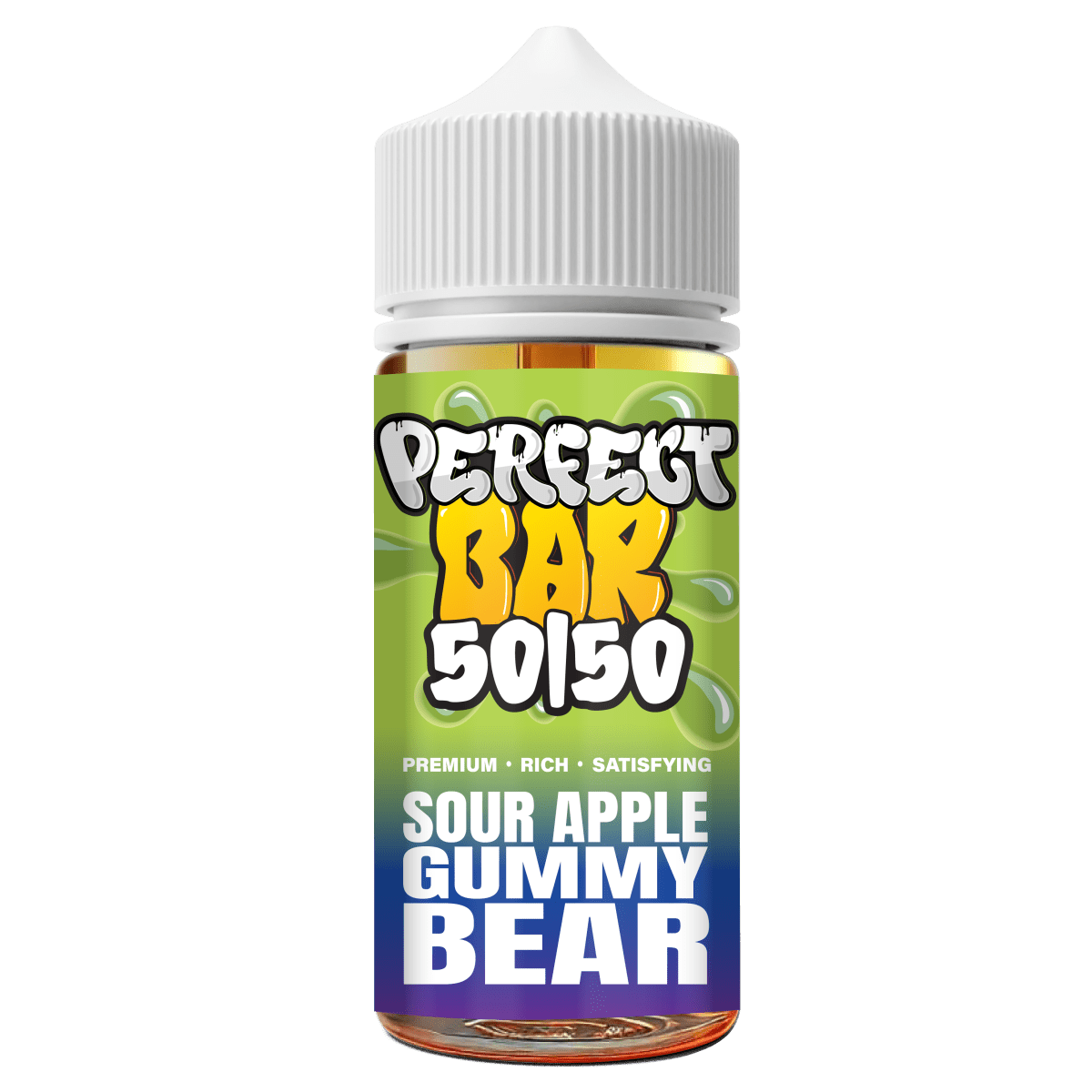 PERFECT BAR SOUR APPLE GUMMY BEAR 100ML SHORTFILL E - LIQUID - Super E - cig