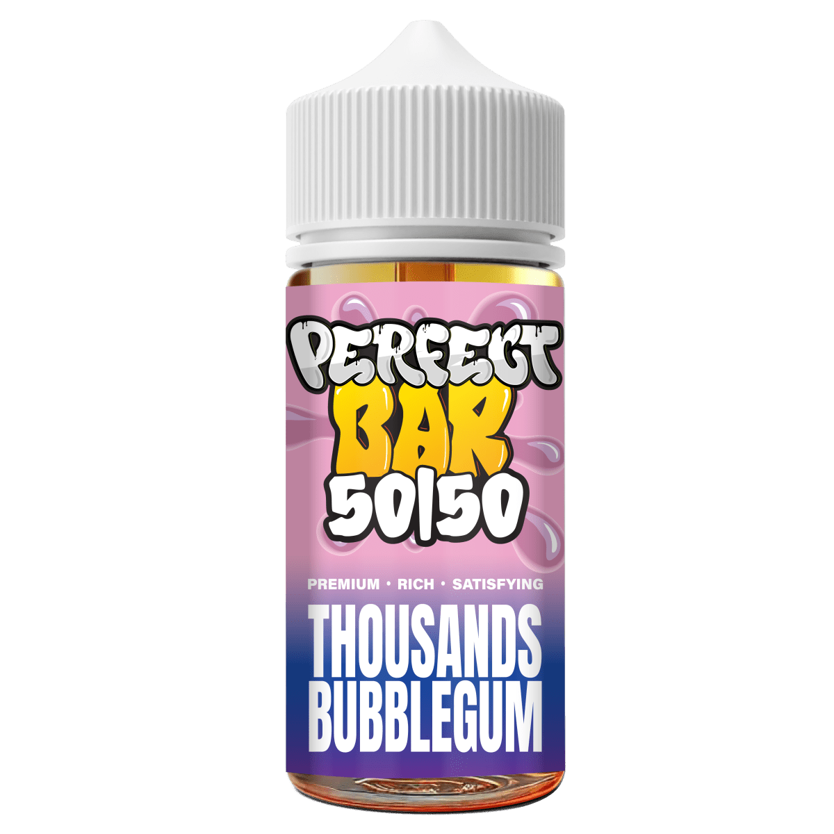 PERFECT BAR THOUSANDS BUBBLEGUM 100ML SHORTFILL E - LIQUID - Super E - cig