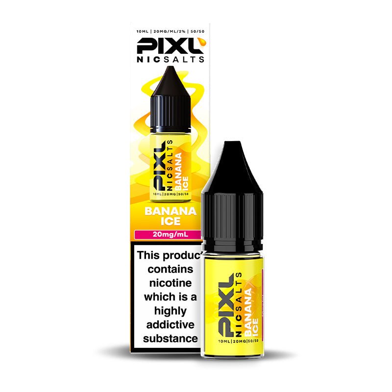 PIXL BANANA ICE 10ML NIC SALT E - LIQUID - Super E - cig