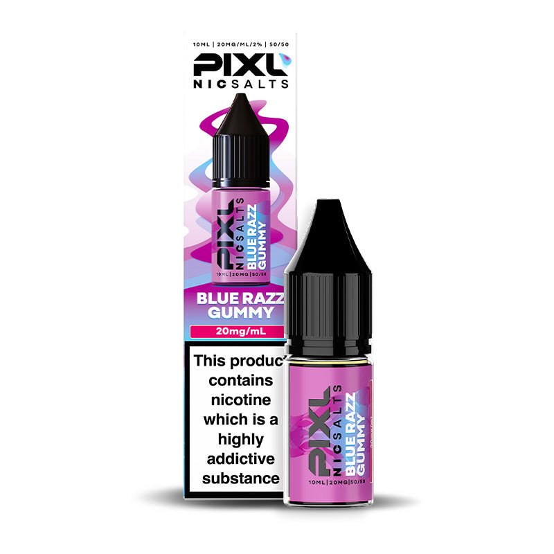 PIXL BLUE RAZZ GUMMY 10ML NIC SALT E - LIQUID - Super E - cig